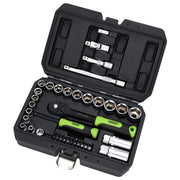Draper HI-TORQ® Socket and Bit Set 48 Piece - 1/4" & 3/8" Drive