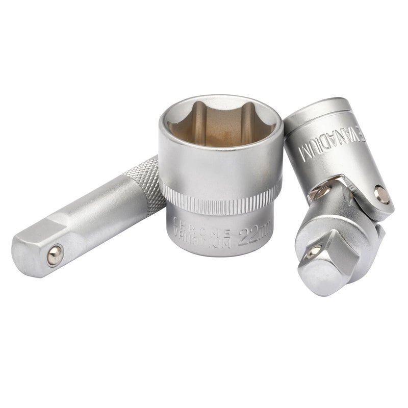 Draper HI-TORQ® Socket and Bit Set 48 Piece - 1/4" & 3/8" Drive