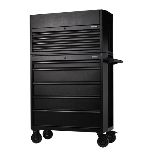 Draper BUNKER 9 Drawer Roller Cabinet & Tool Chest 36" Black