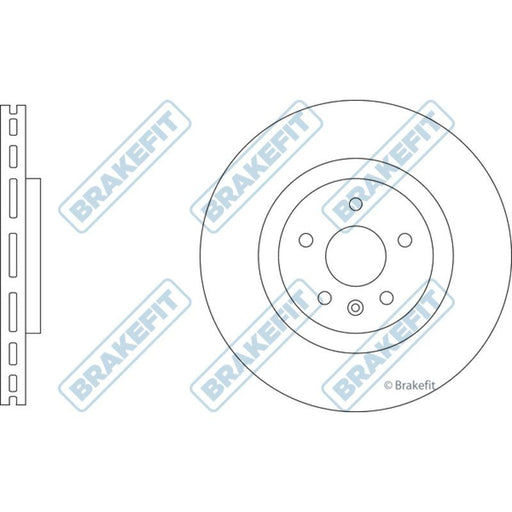 Apec Brake Disc Front Fits Opel Insignia Vauxhall Apec  - Town Parts