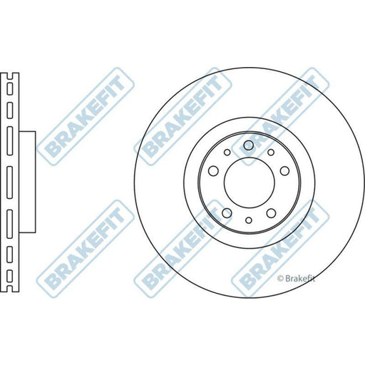 Apec Brake Disc Front Fits Peugeot 308 508 Apec  - Town Parts