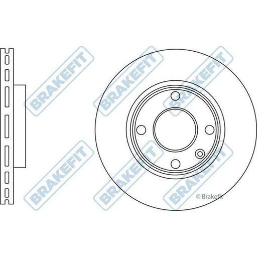 Apec Brake Disc Front Fits Opel Karl Apec  - Town Parts