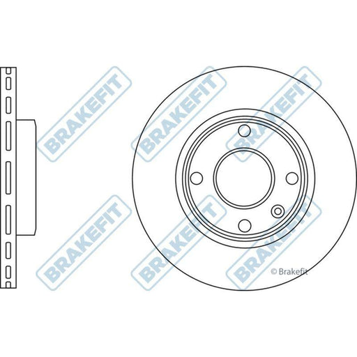 Apec Brake Disc Front Fits Opel Karl Vauxhall Viva Apec  - Town Parts