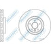 Apec Brake Disc Front Fits Jaguar/Daimler Xe Xf Apec  - Town Parts