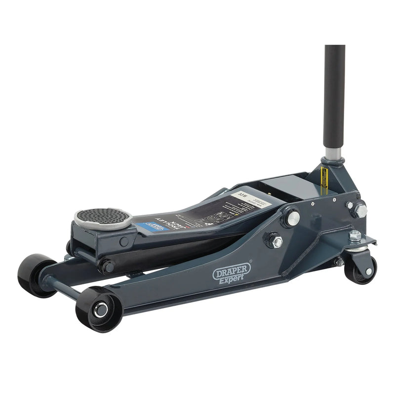 Draper Expert Low Profile Garage Trolley Jack - Multi-Capacity