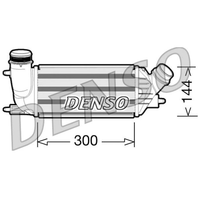 Denso Intercooler (Charge Air Cooler) DIT07001