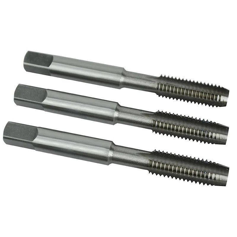 Faithfull HSS Straight Flute Tap Set M8 x 1.25, 3 Piece - FAIHSSTM8