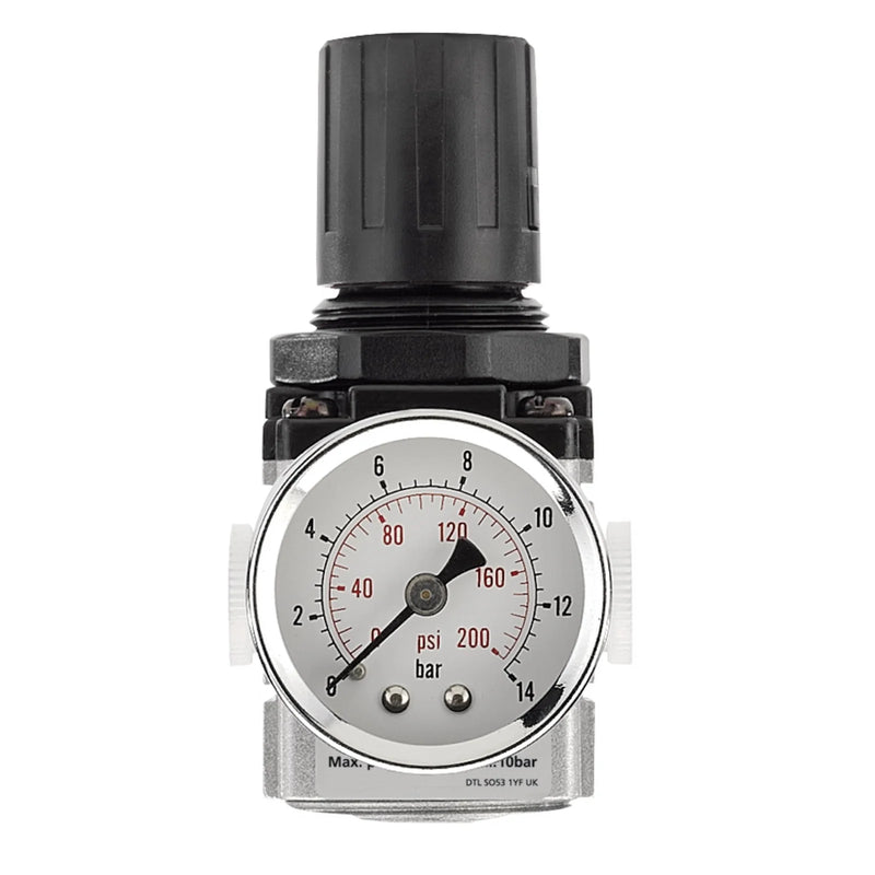 Draper BSP Regulator Unit - Air Pressure Control up to 10 Bar
