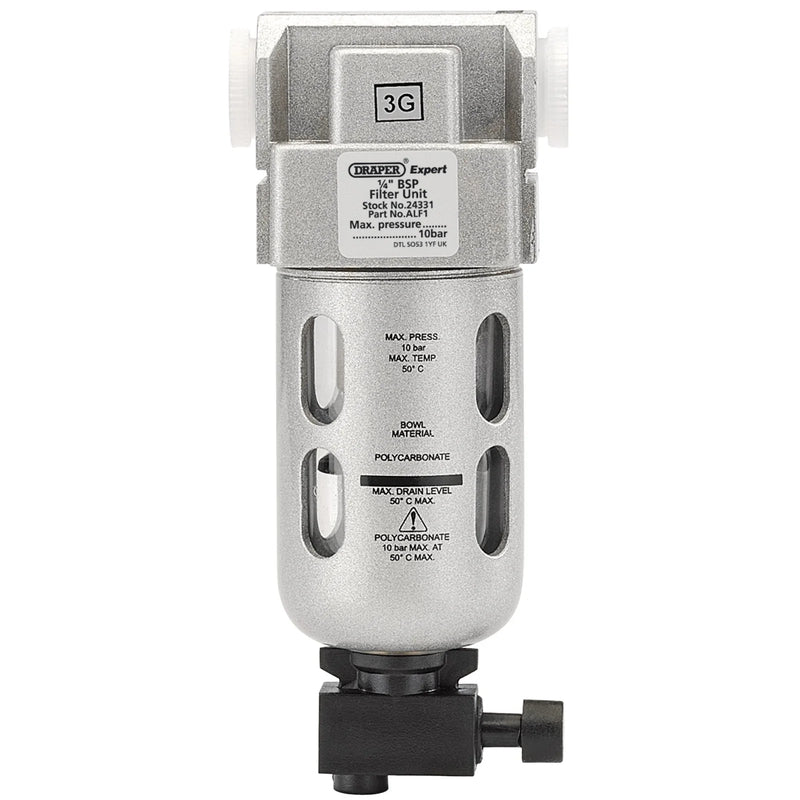 Draper Expert BSP Filter Unit - Cleans & Dries Compressed Air