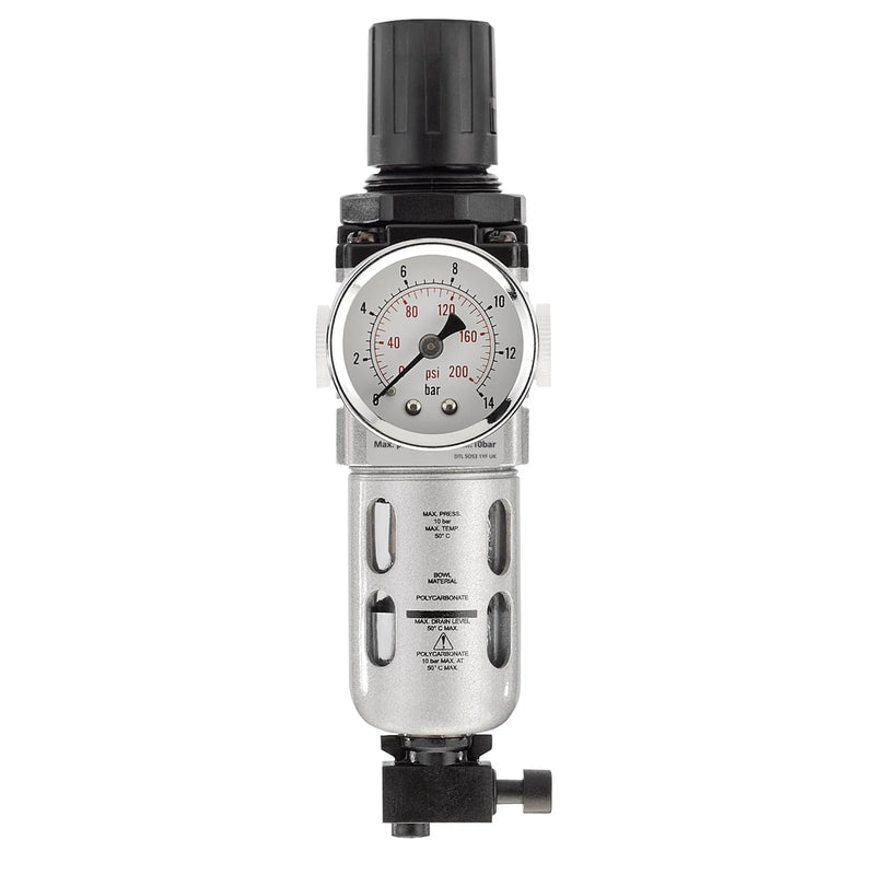 Draper BSP Combined Filter/Regulator Unit - Multi-Length Options