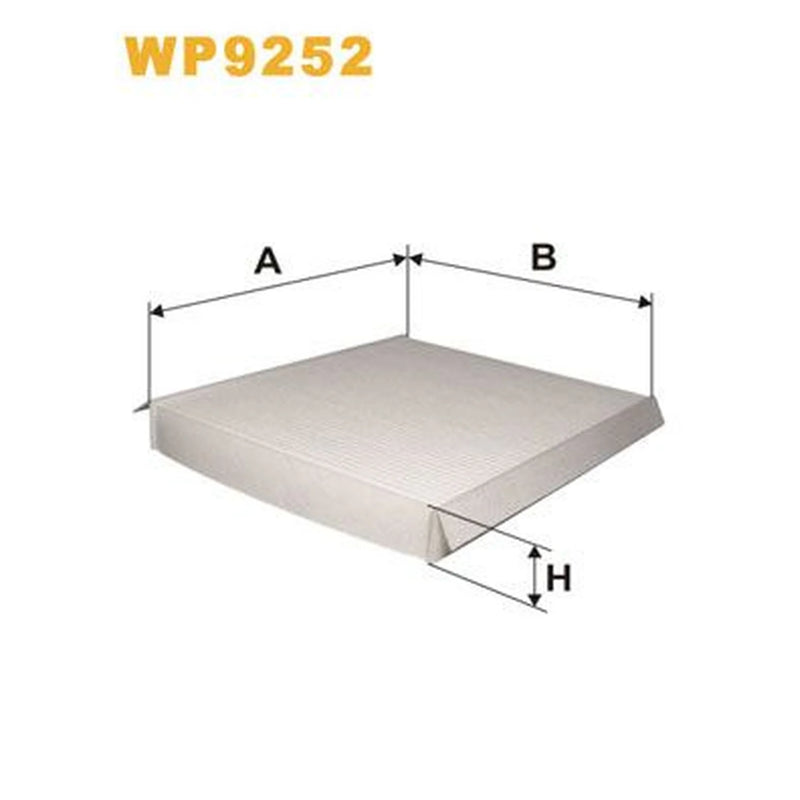 WIX Cabin Air Filter (Pollen Filter) WP9252