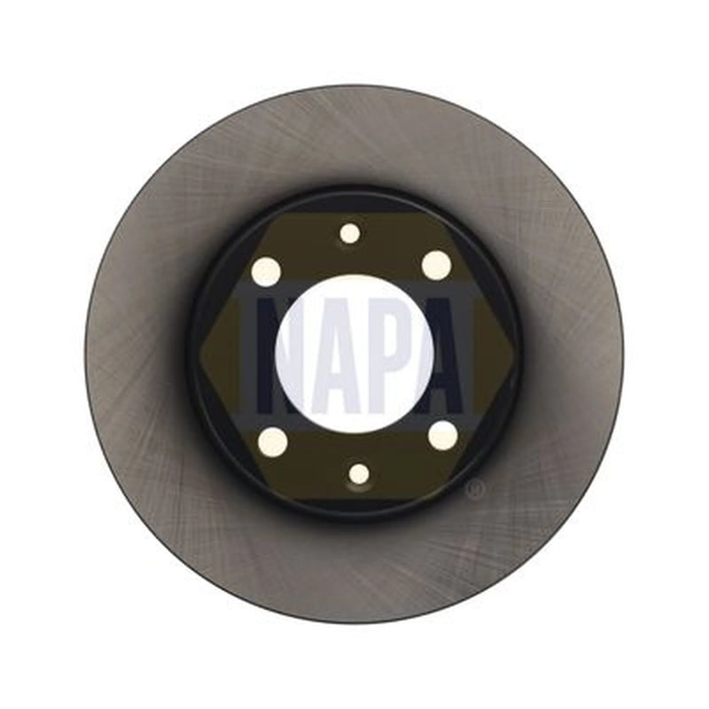 NAPA 2 x Solid Rear Brake Discs NBD5474