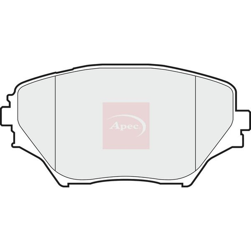 Apec Front Brake Pad Set PAD1262