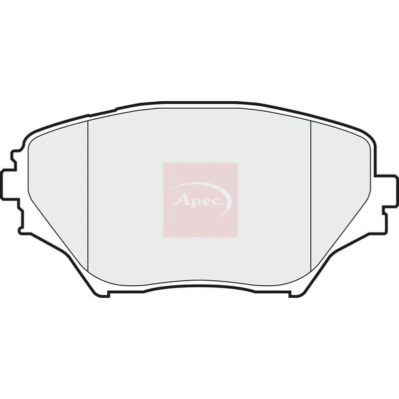 Apec Front Brake Pad Set PAD1262