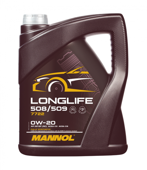 Mannol VW 508 509 0W-20 0W20 Fully Synthetic Long Life Engine Oil MB 229.71 5L