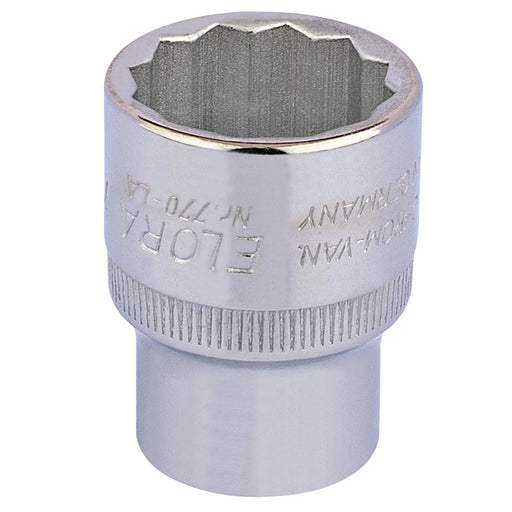 Elora Bi-Hexagon Socket 1/2" Sq. Dr. 7/8"