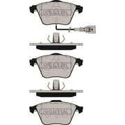 Juratek Front Brake Pad Set JCP182