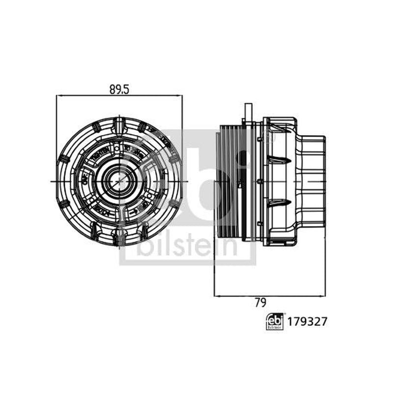 Febi Oil Filter Housing Cap 179327