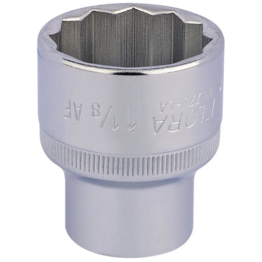 Elora Bi-Hexagon Socket 1/2" Sq. Dr. 1 1/8"