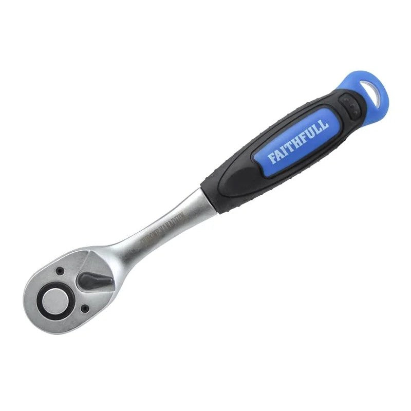 Faithfull 1/2in Drive Quick Release Ratchet Handle - FAISOCRAT12Q