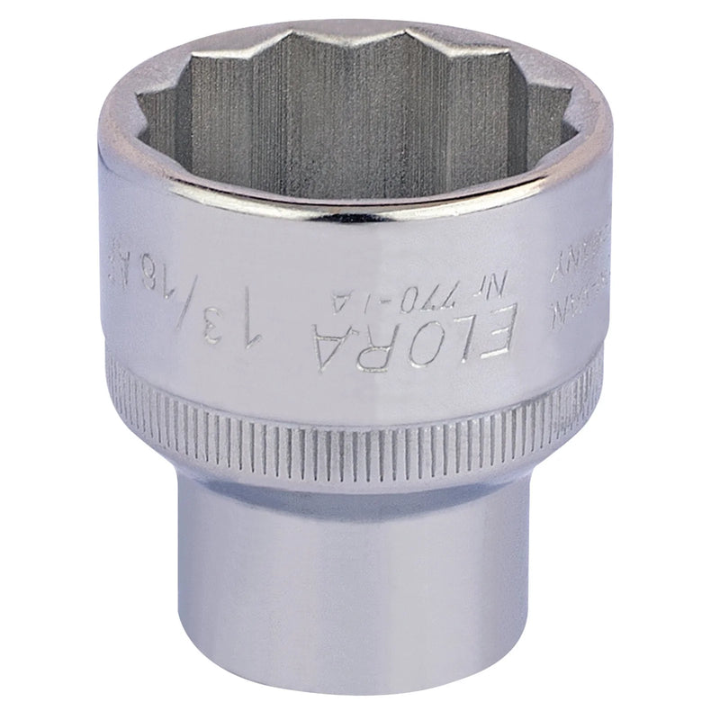 Elora Bi-Hexagon Socket 1/2" Sq. Dr. 1 3/16"