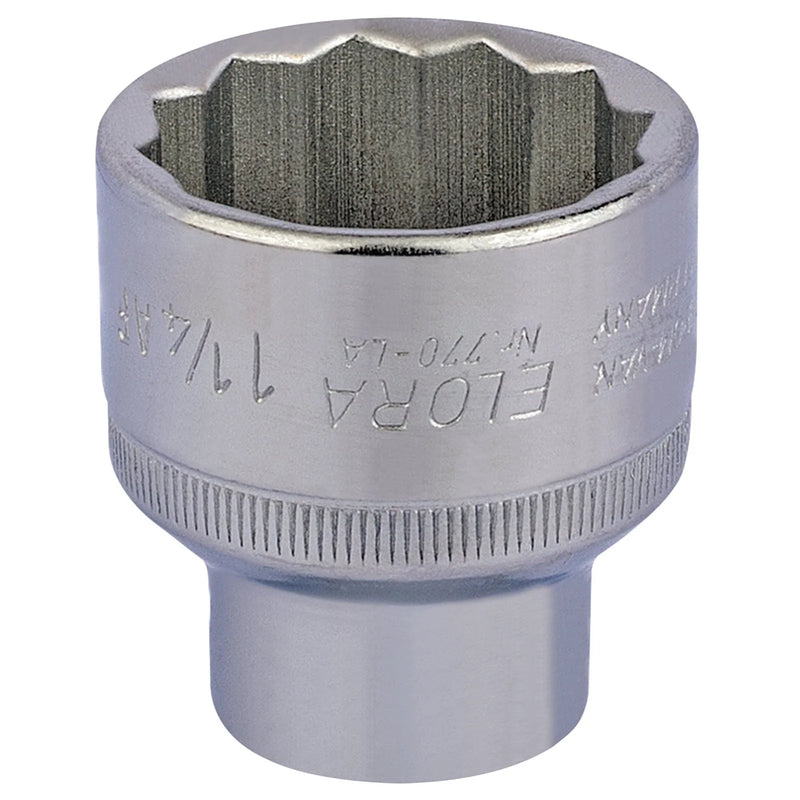 Elora Bi-Hexagon Socket 1/2" Sq. Dr. 1 1/4"