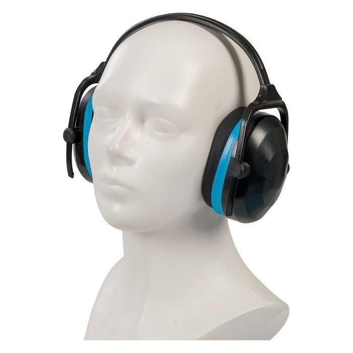 Silverline Folding Ear Defenders SNR 29dB H=29dB M=28dB L=20dB Silverline  - Town Parts