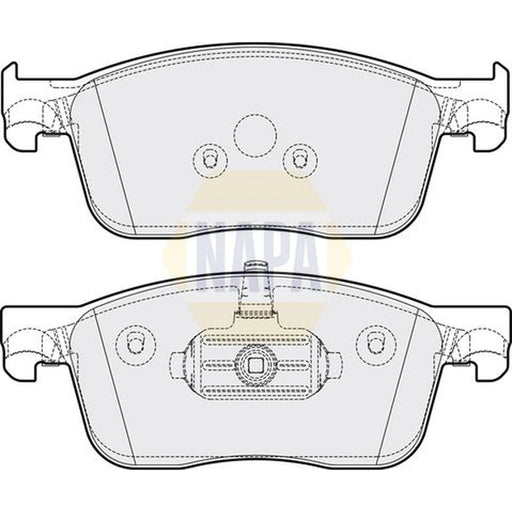 NAPA Front Brake Pad Set NBP1052