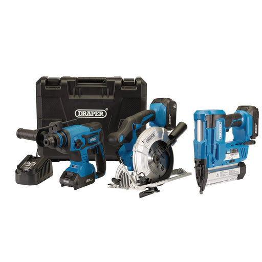 D20 Cordless Kit 20V with SDS+ Rotary Hammer Drill & Circular Saw