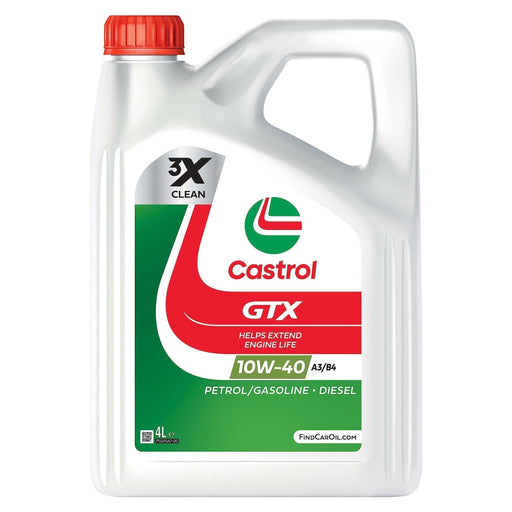 Castrol Gtx 10W-40 A3/B4 - 4L 15F8FD Castrol  - Town Parts