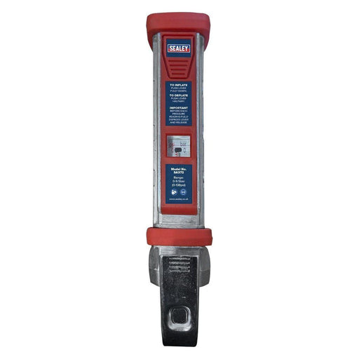 Sealey Tyre Inflator 2.7m Hose with Clip-On Connector SA372 Sealey  - Town Parts