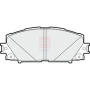 Apec Front Brake Pad Set PD3345