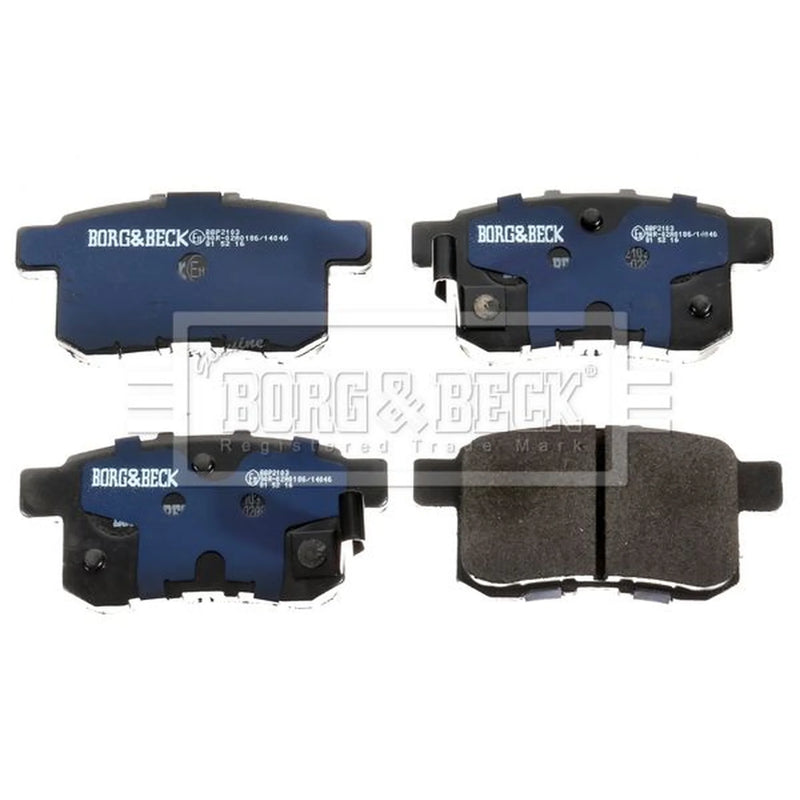 Borg & Beck 4 x Rear Brake Pad Set BBP2103