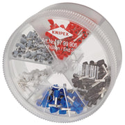 KNIPEX Assortment Box 450 Insulated Wire Ferrules 5 x Sets