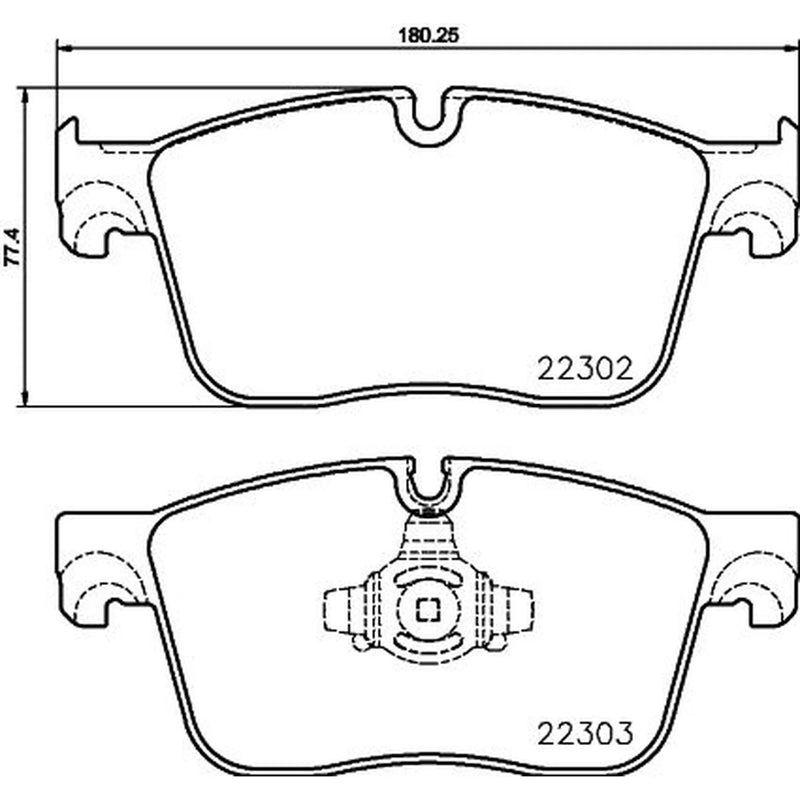 DON Front Brake Pad Set PCP2157