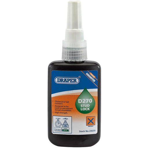 Draper Stud Lock Adhesive 40Nm Break Away 13mm