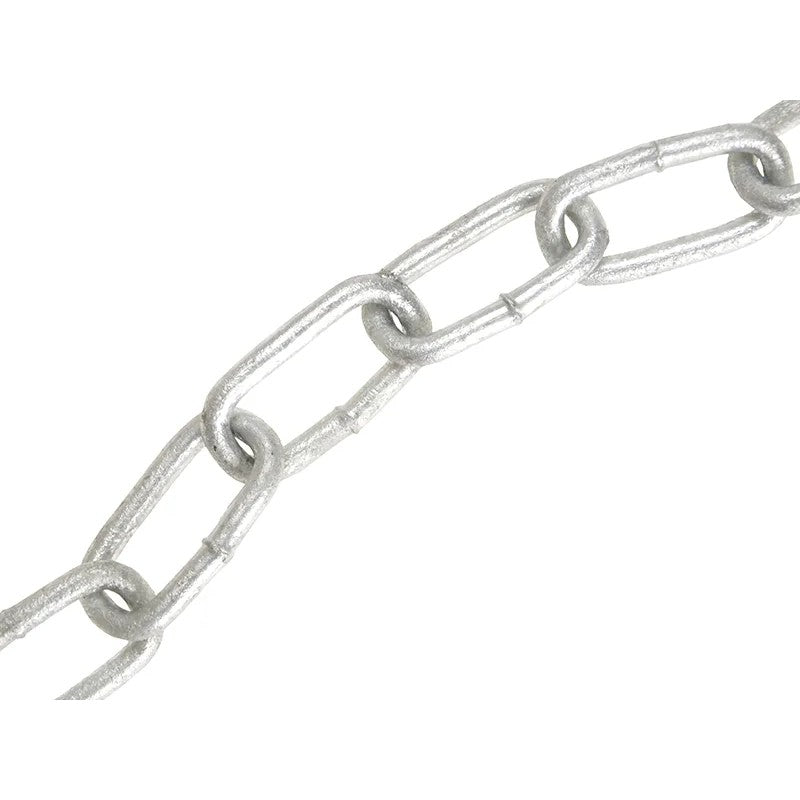 Faithfull Galvanised Chain Link 4mm x 30m Reel - Max. Load 120kg - FAICHGL430