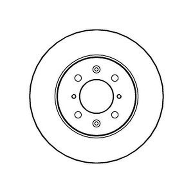 Abtex 2 x Vented Front Brake Discs BD1492V