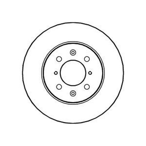 Abtex 2 x Vented Front Brake Discs BD1492V