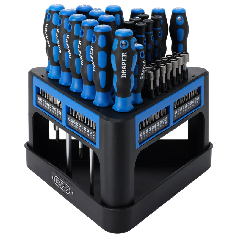 Draper Screwdriver, Socket and Bit Set 100 Piece