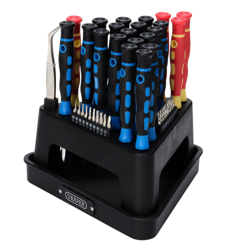 Draper Precision Screwdriver Set 52 Piece 1000V Insulated