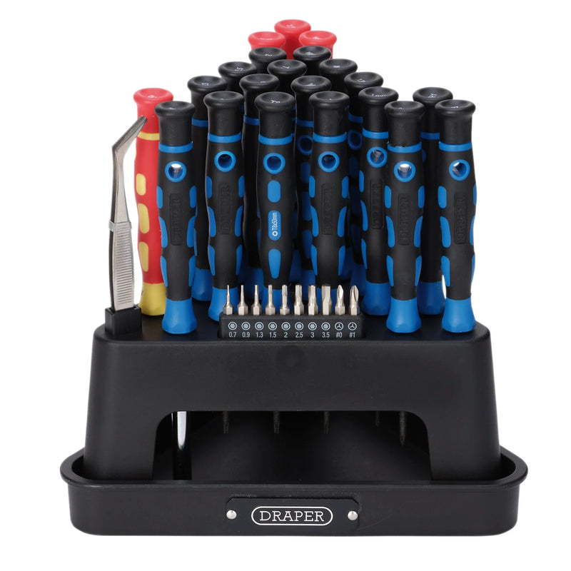 Draper Precision Screwdriver Set 52 Piece 1000V Insulated