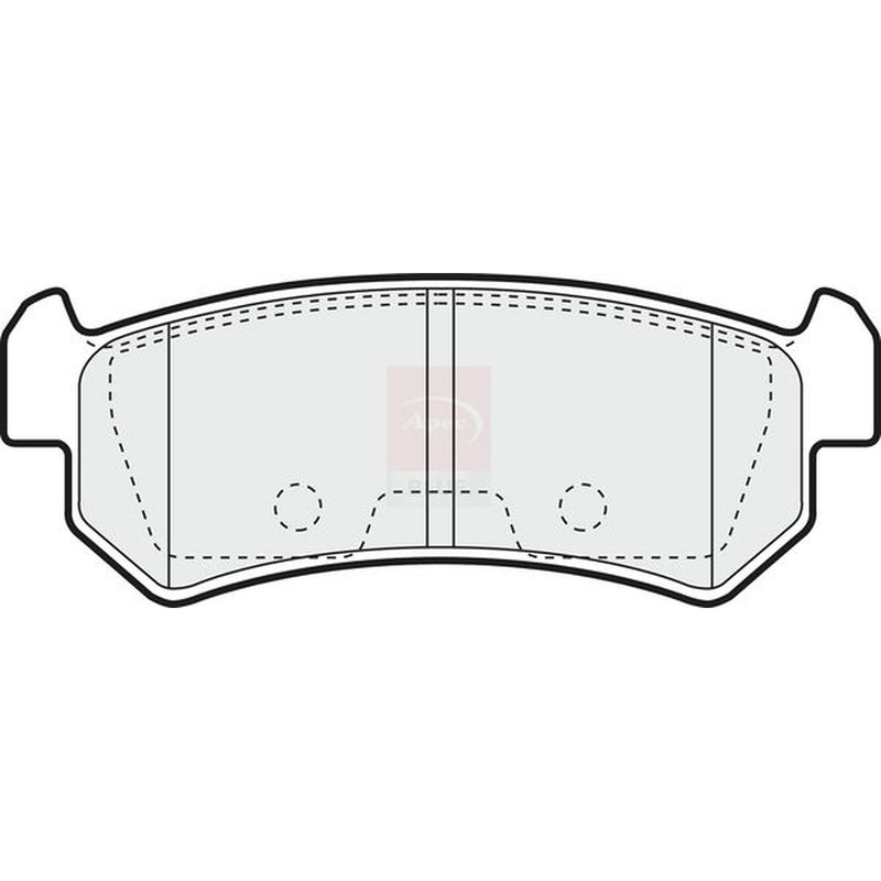 Apec Rear Brake Pad Set PD3127