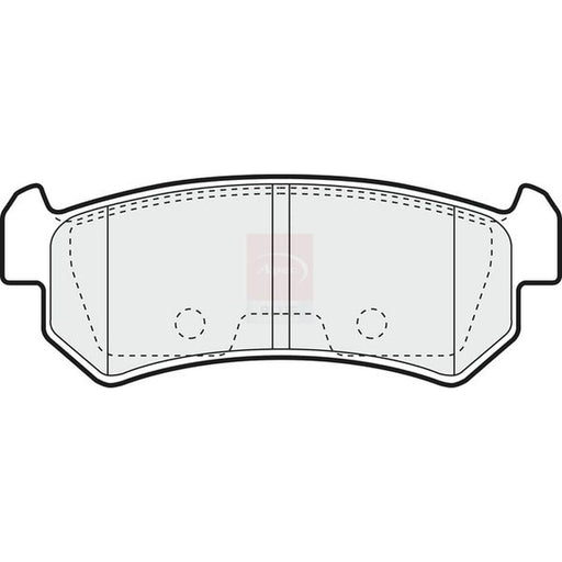Apec Rear Brake Pad Set PD3127