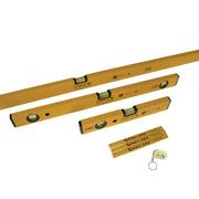 Stabila 70-2 Double Plumb Spirit Level Pack 30cm 60cm & 180cm - 14955