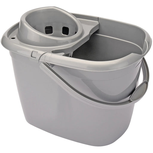 Draper Plastic Mop Bucket 12L with Wringer