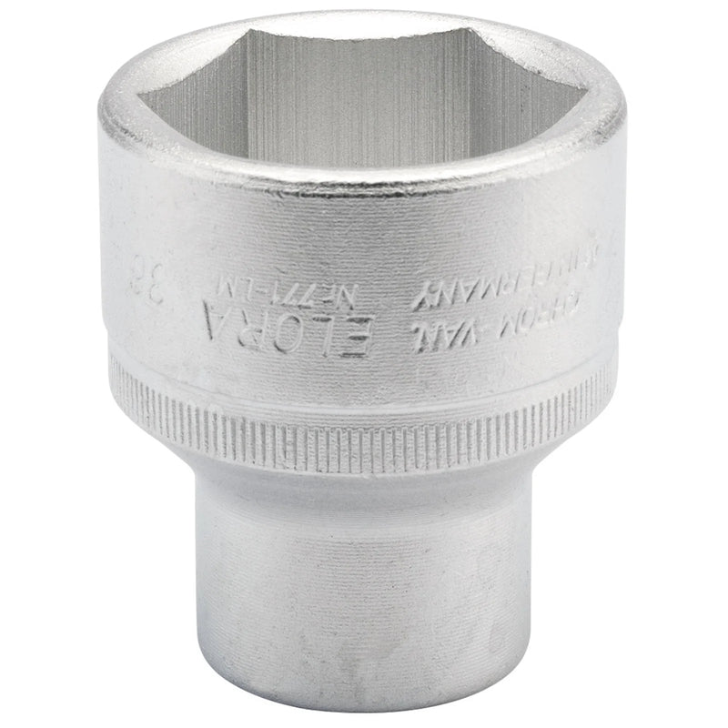 Elora Hexagon Socket, 1/2" Sq. Dr., Professional Quality