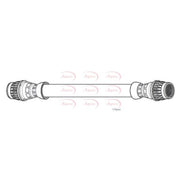 Apec Brake Hydraulic Hose Line Rear HOS4438