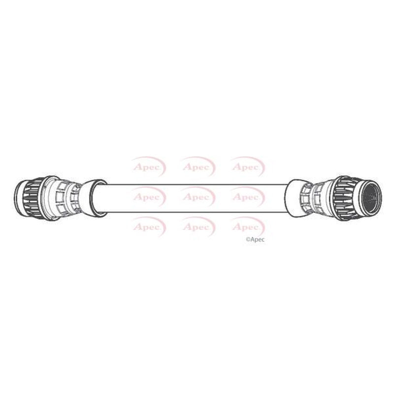 Apec Brake Hydraulic Hose Line Rear HOS4438