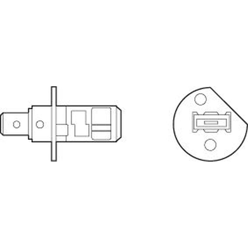 Valeo H1 Bulb Cardboard (Life X2) 032501 032501